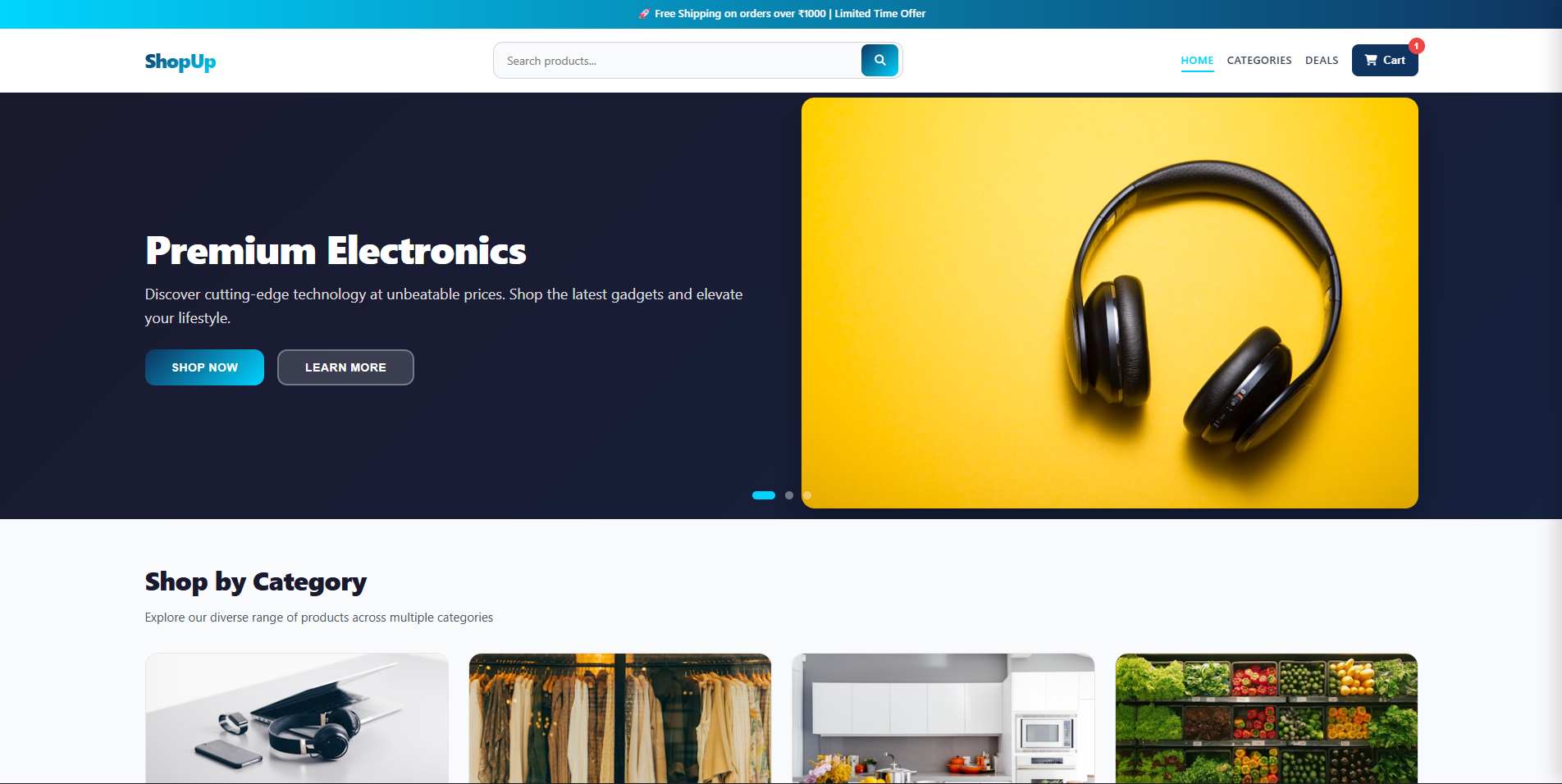E-Commerce Platform Demo